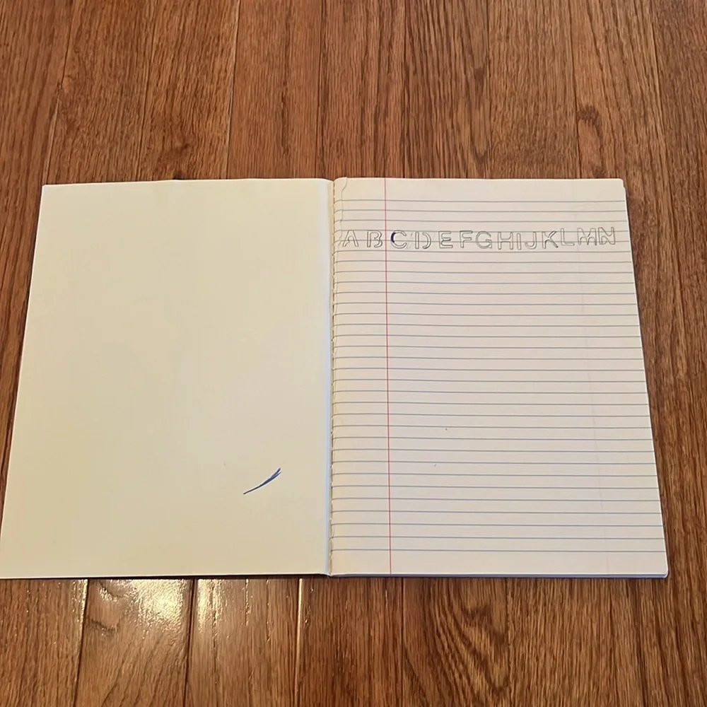Hello Kitty Sanrio Vintage 2000s Clouds College Ruled Composition Notebook